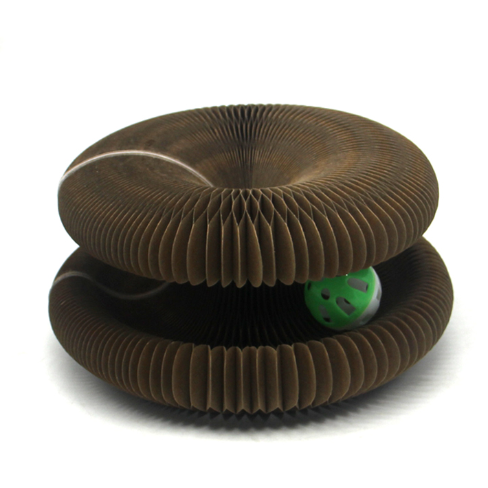 Rascador Plegable de Carton Para Gato 11x10x9.5cm.