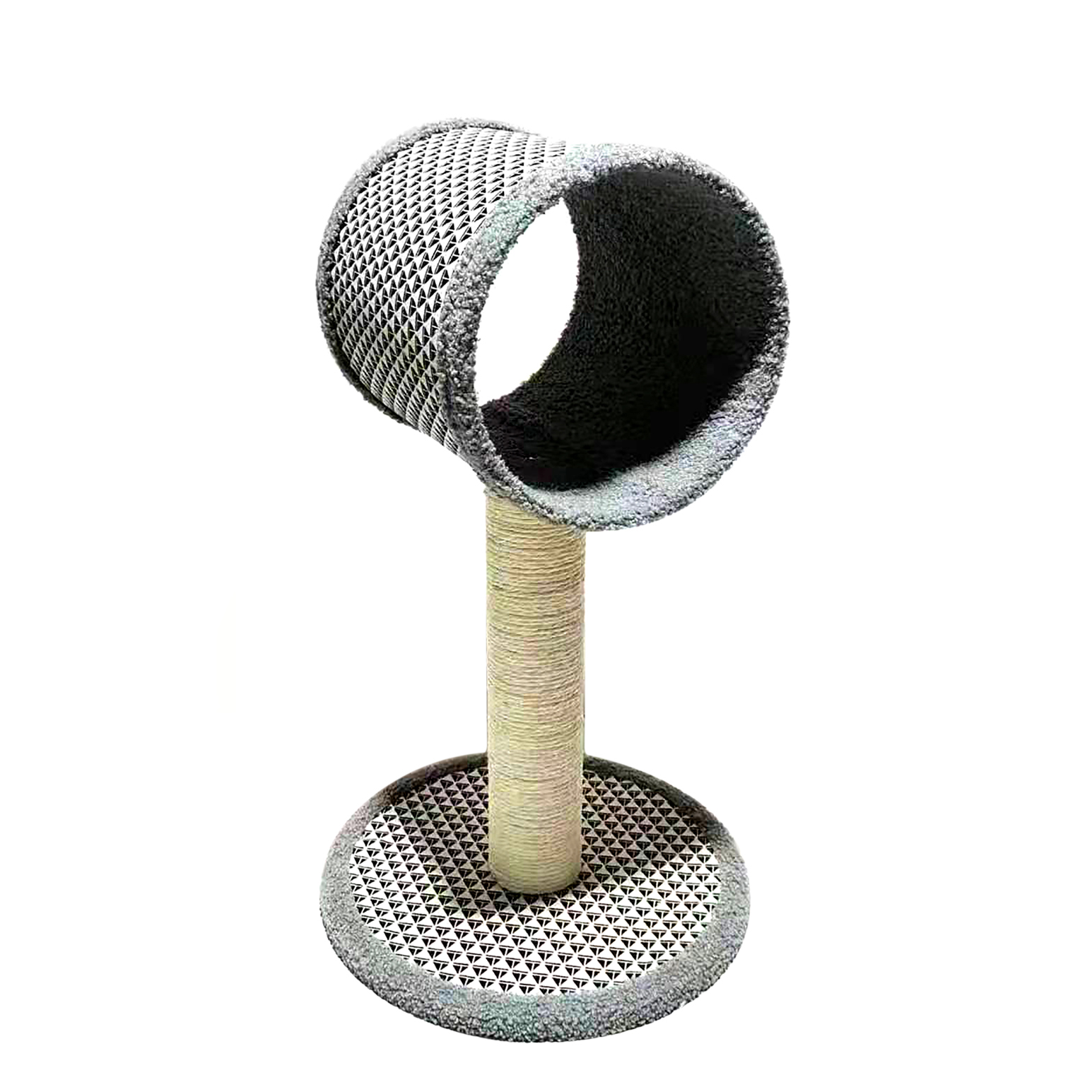 Rascador Poste Tunel 40x40x69cm.