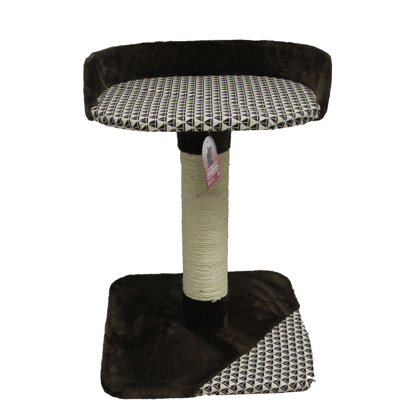 Rascador Poste Bandeja 40x40x55cm.