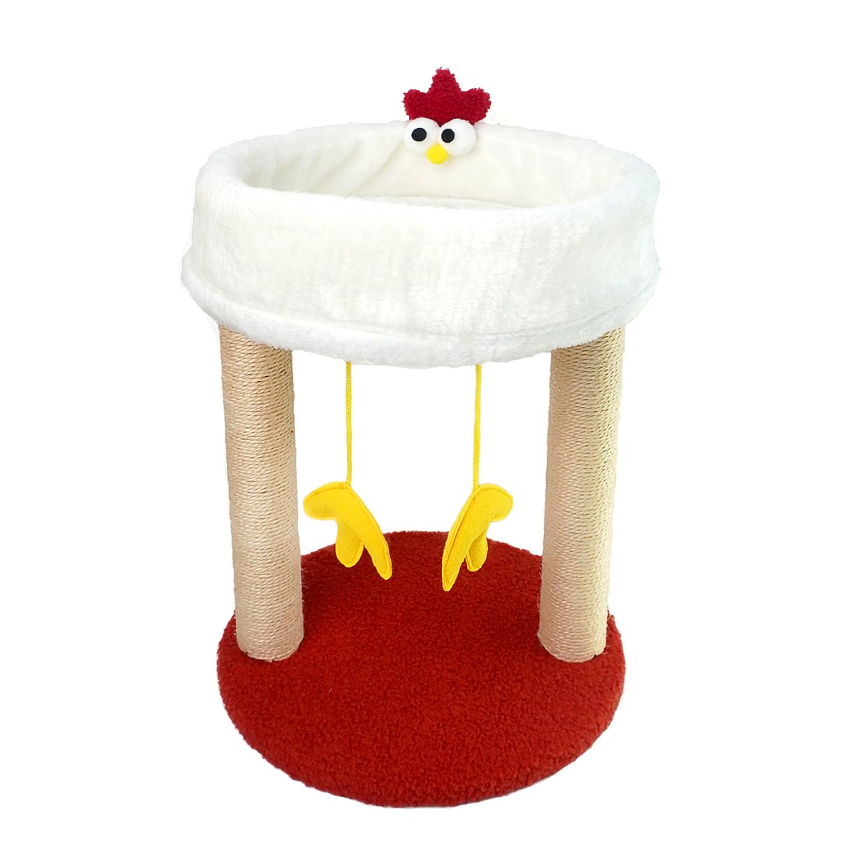 Rascador Poste Bandeja 35x30x45cm.