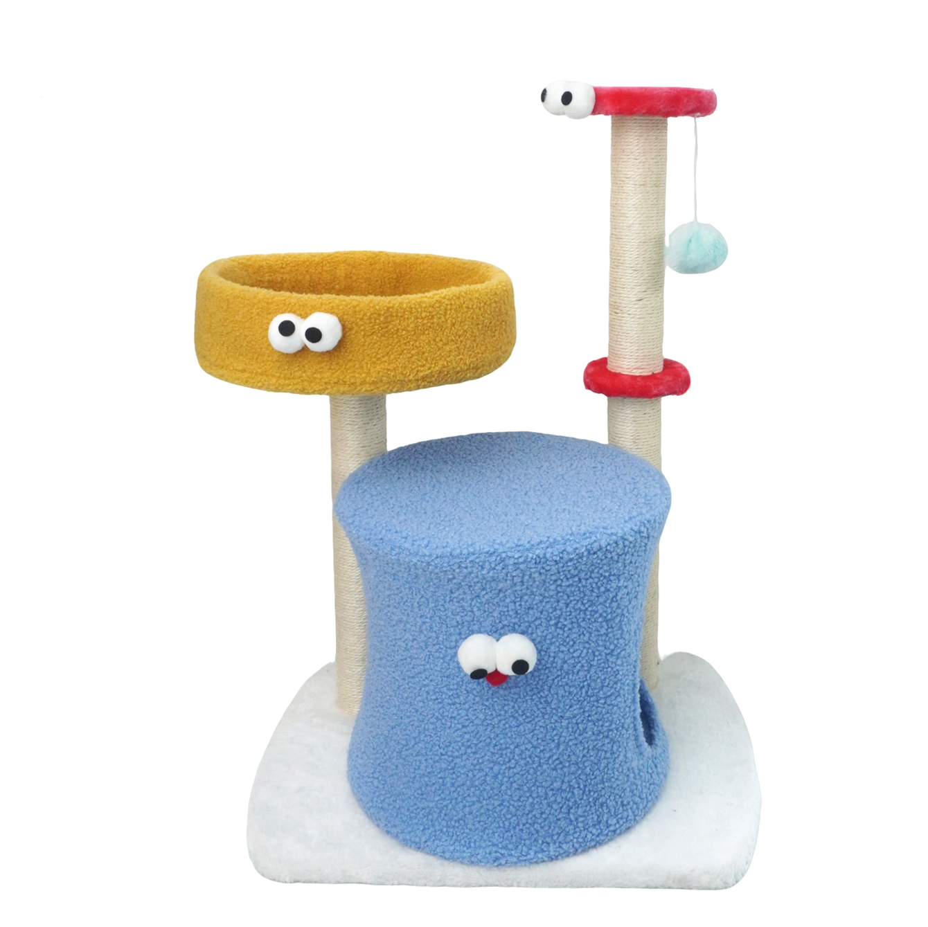 Rascador Poste 48x35x68cm.