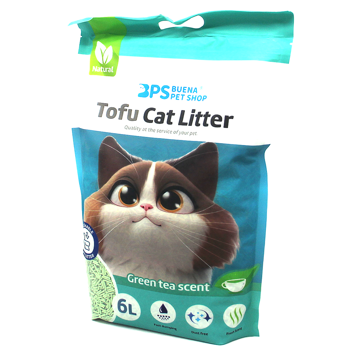 Arena para Gatos Vegetal