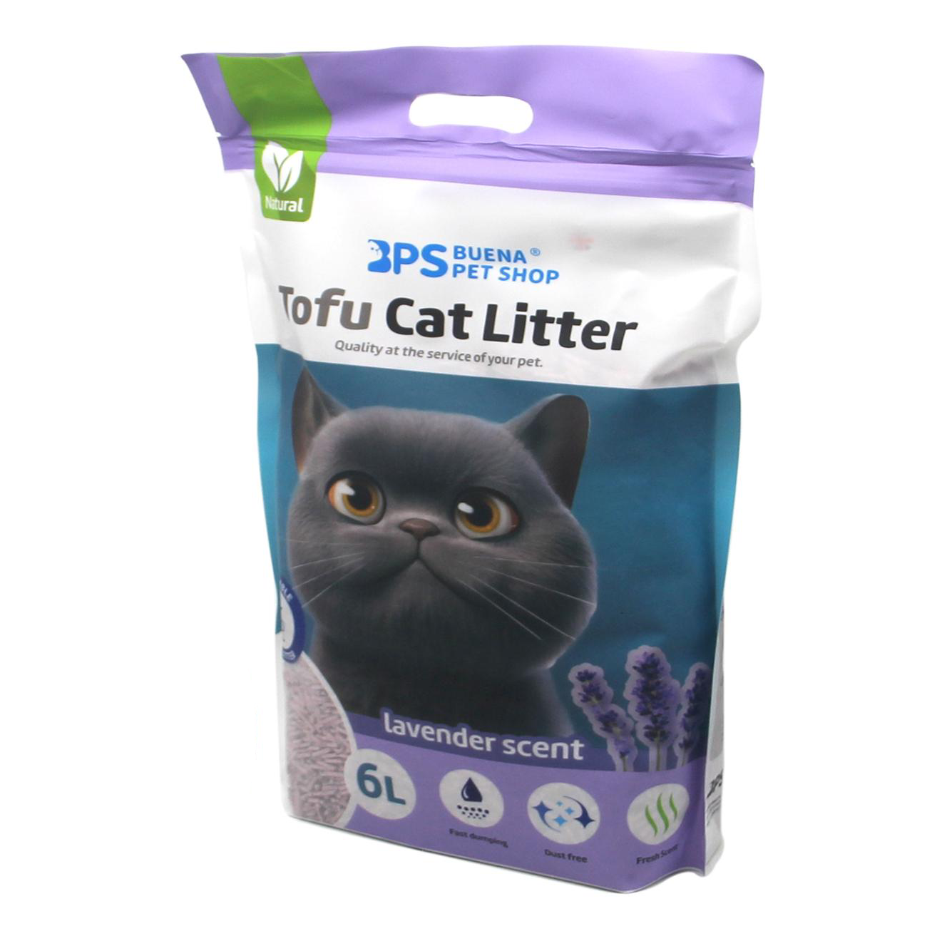 Arena para Gatos Vegetal