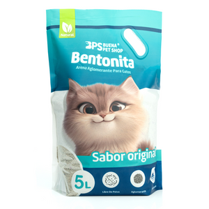 BPS® Arena Bentonita Aglomerante para Gatos