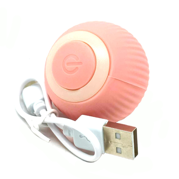 Pelota Interactiva Automática Rotativa Para Mascotas 4cm./ 40g.