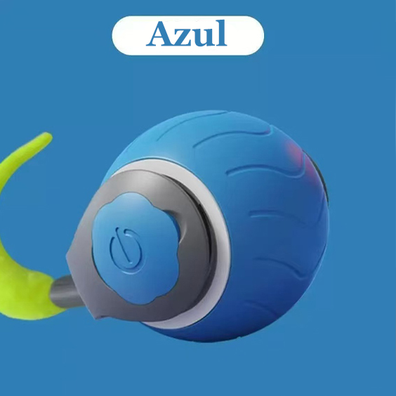 Pelota Interactiva Automática Vibrante Para Mascotas 5.5x40cm./ 75g.