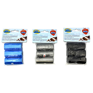 Bolsa Excremento Extrafuerte Pack 3 Rollos/45 bolsas