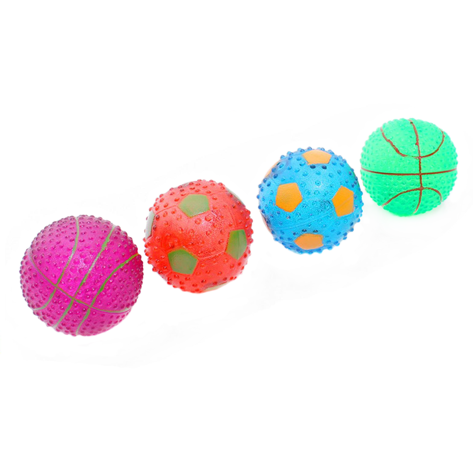 Pelotas Transparente con Sonido