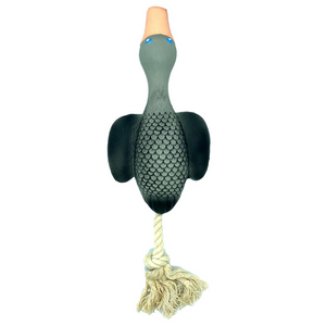 Juguete Latex 36cm. Pájaro con Cuerda