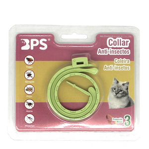 Collar Anti-Insectos par mascotas 33cm.