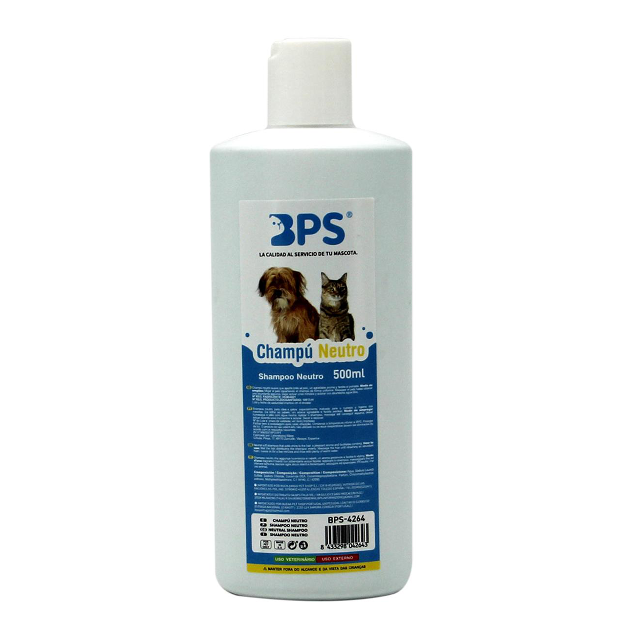 Champú Neutro Piel Sensible 500 ml.