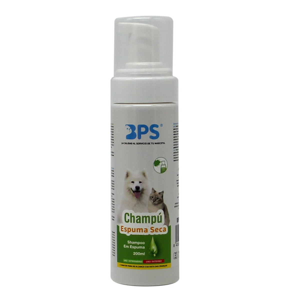 Champú Lavado Seco Mascotas 200 ml.