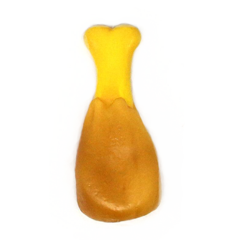 Muslo de Pollo 13cm. de Vinilo