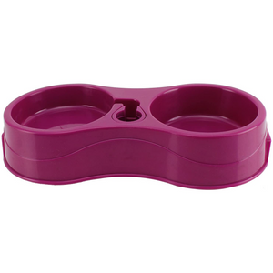 Comedero Bebedero Doble Antideslizante 27cm.