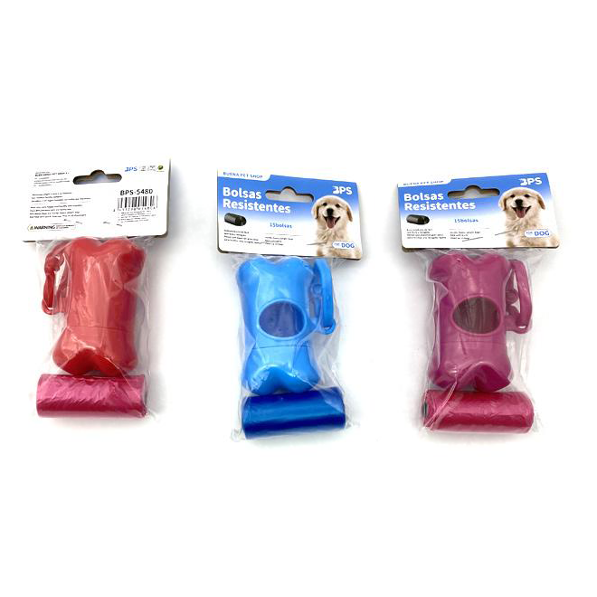 Bolsa Excremento Extrafuerte Pack 3 Rollos/45 bolsas
