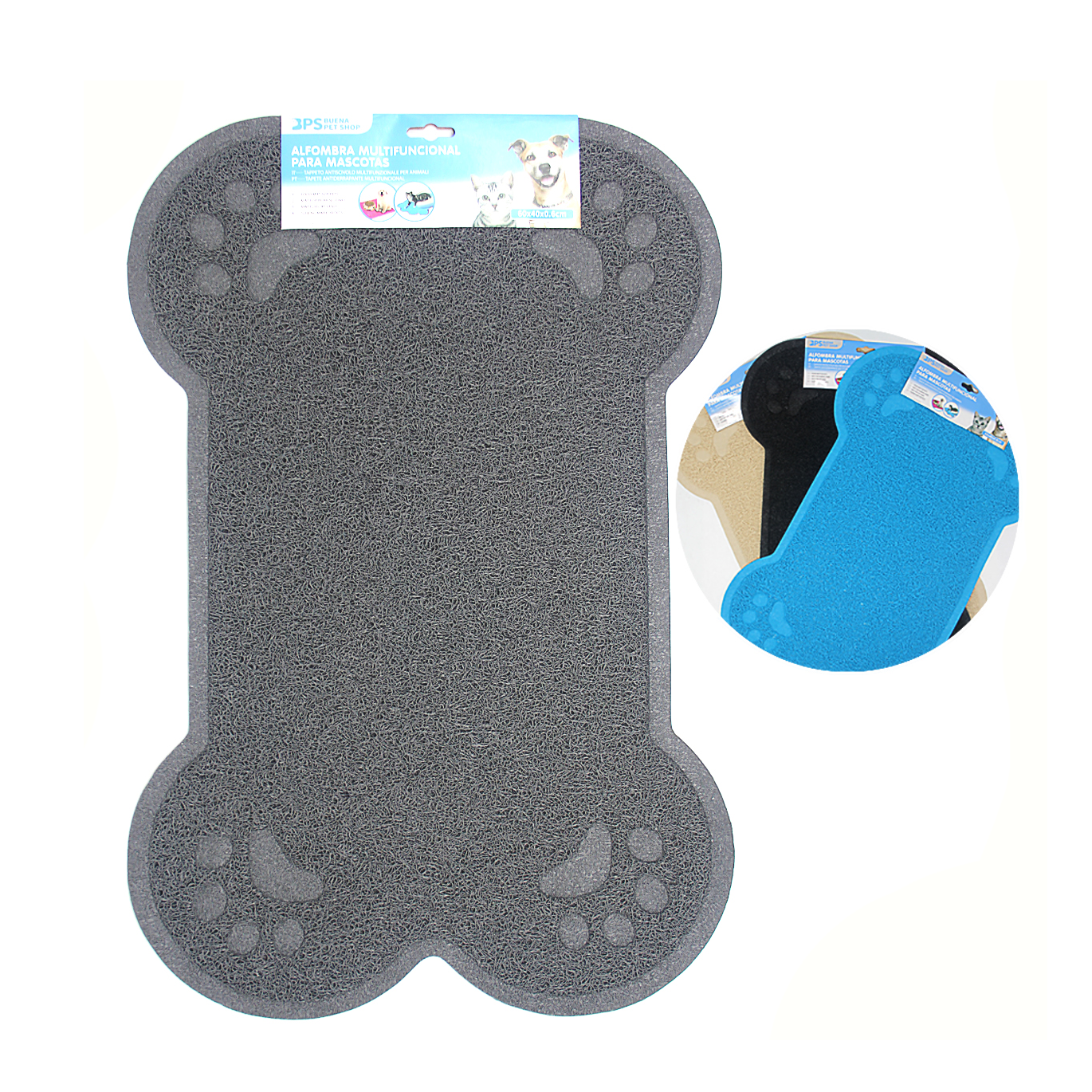 Alfombrilla 60x40cm.