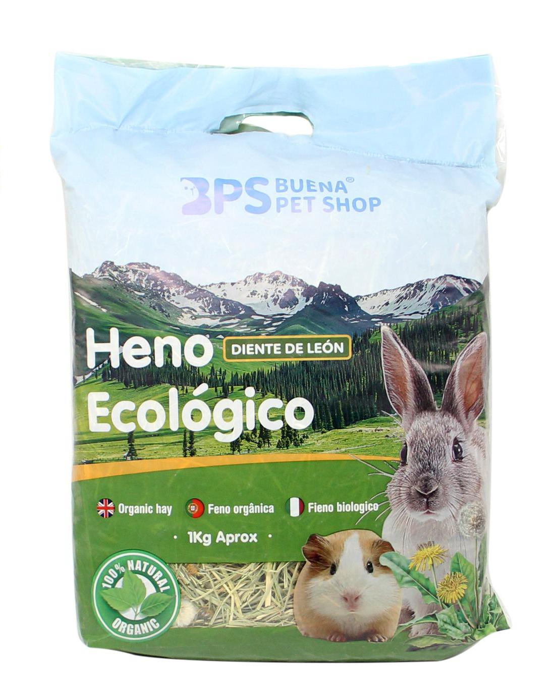 Heno Ecológico Diente de Leon 1 kg. aprox.