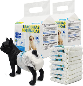 Pañal Mascotas Hembra 8 piezas - Tallas para elegir