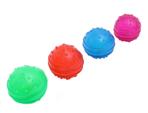 Pelota Caucho con Sonido 8cm.