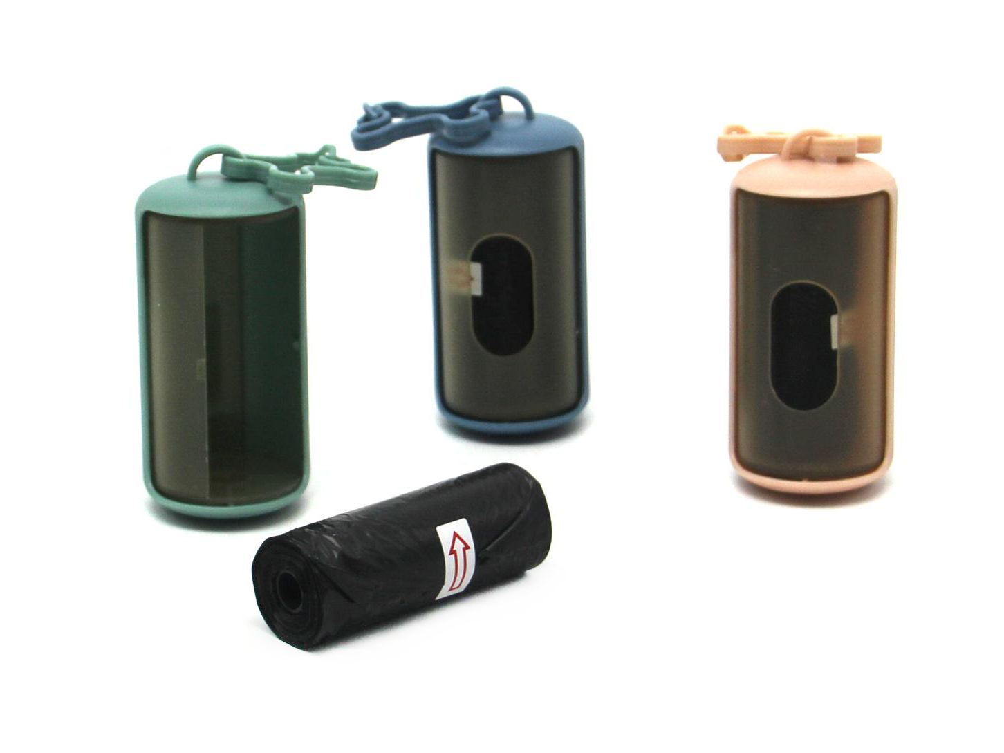 Dispensador 8cm. + 1 rollo bolsa de 15 pcs.