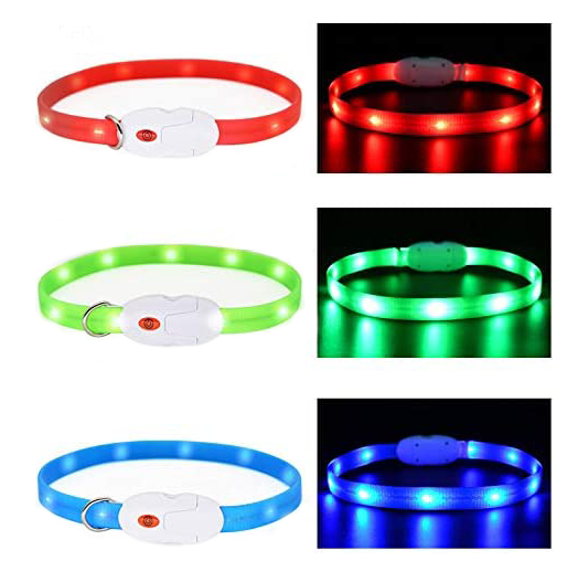 Collar Luminoso con luz led