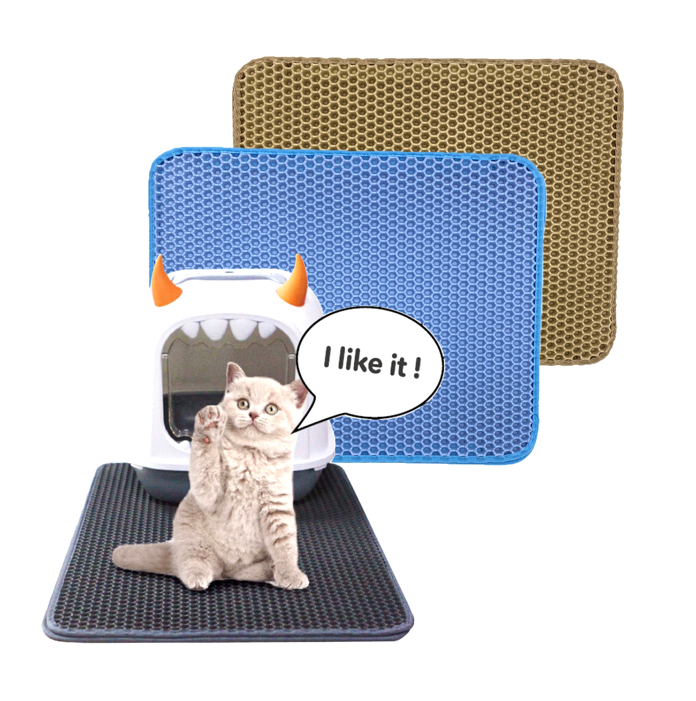 Esterilla Doble Capa Para Gato