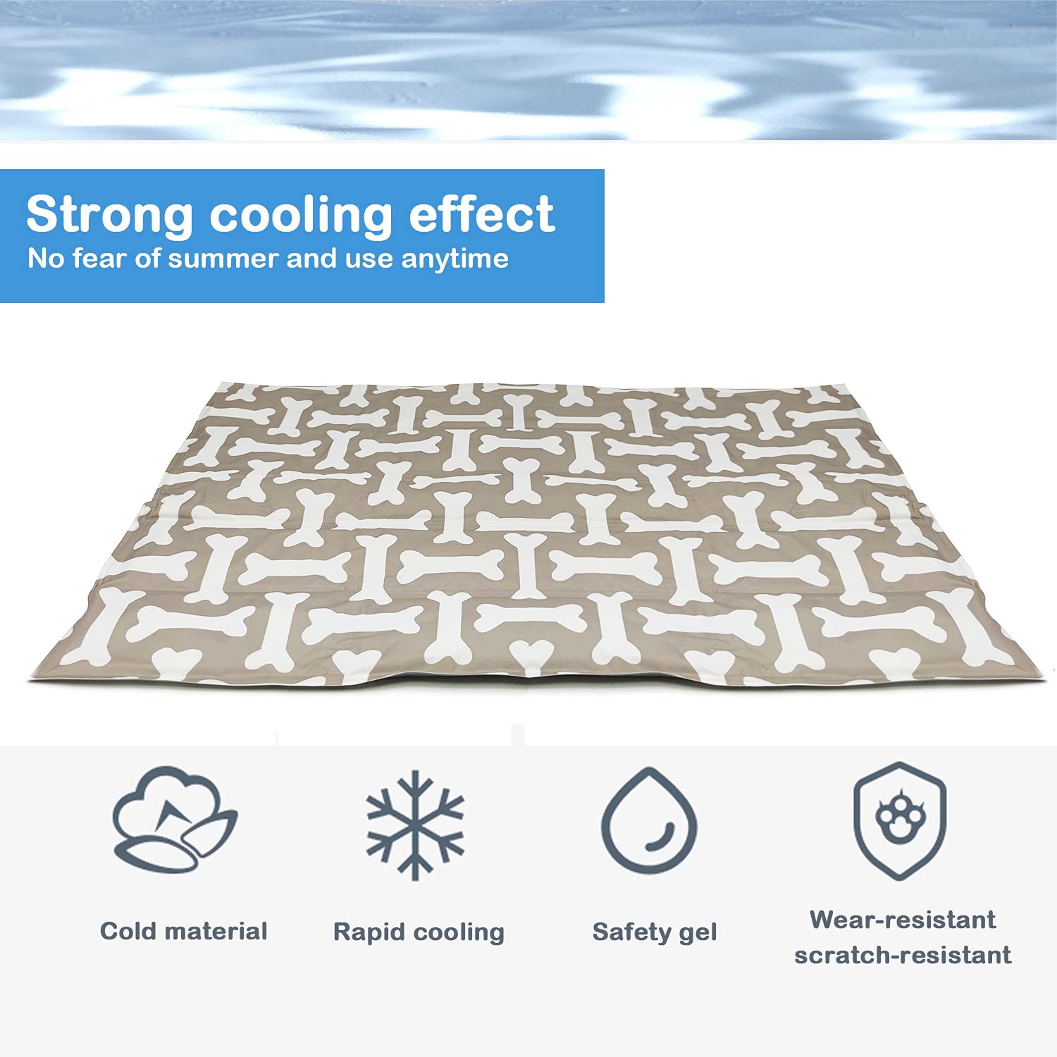 Colchoneta Auto-Refrigerante para verano