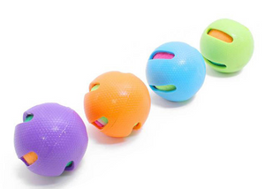 Juguete Pelota de Goma con Tenis 8cm.